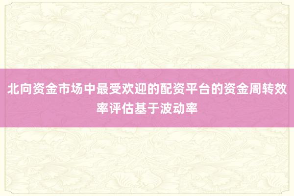 北向资金市场中最受欢迎的配资平台的资金周转效率评估基于波动率