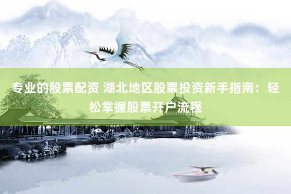 专业的股票配资 湖北地区股票投资新手指南：轻松掌握股票开户流程