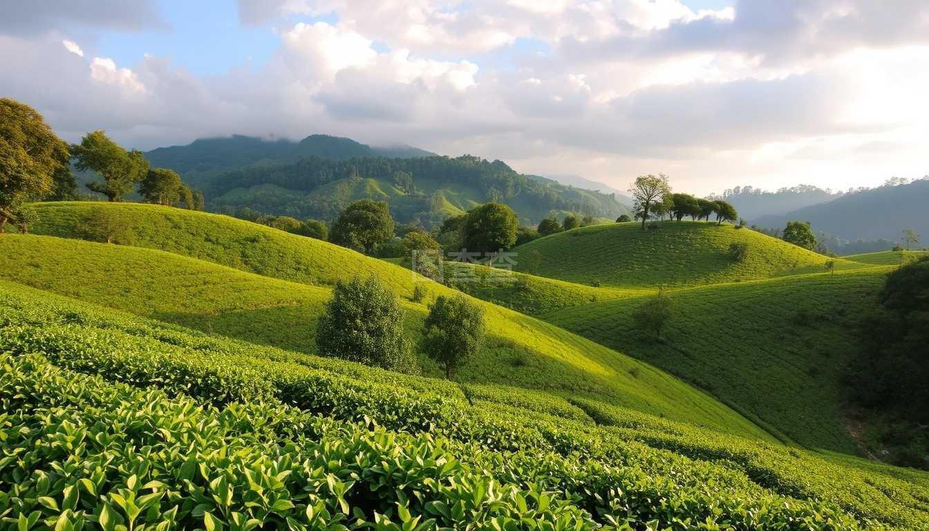 泰国清迈前沙龙茶种植园